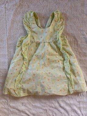 Shabby Chic flouncy Sundress with floral print 4T
